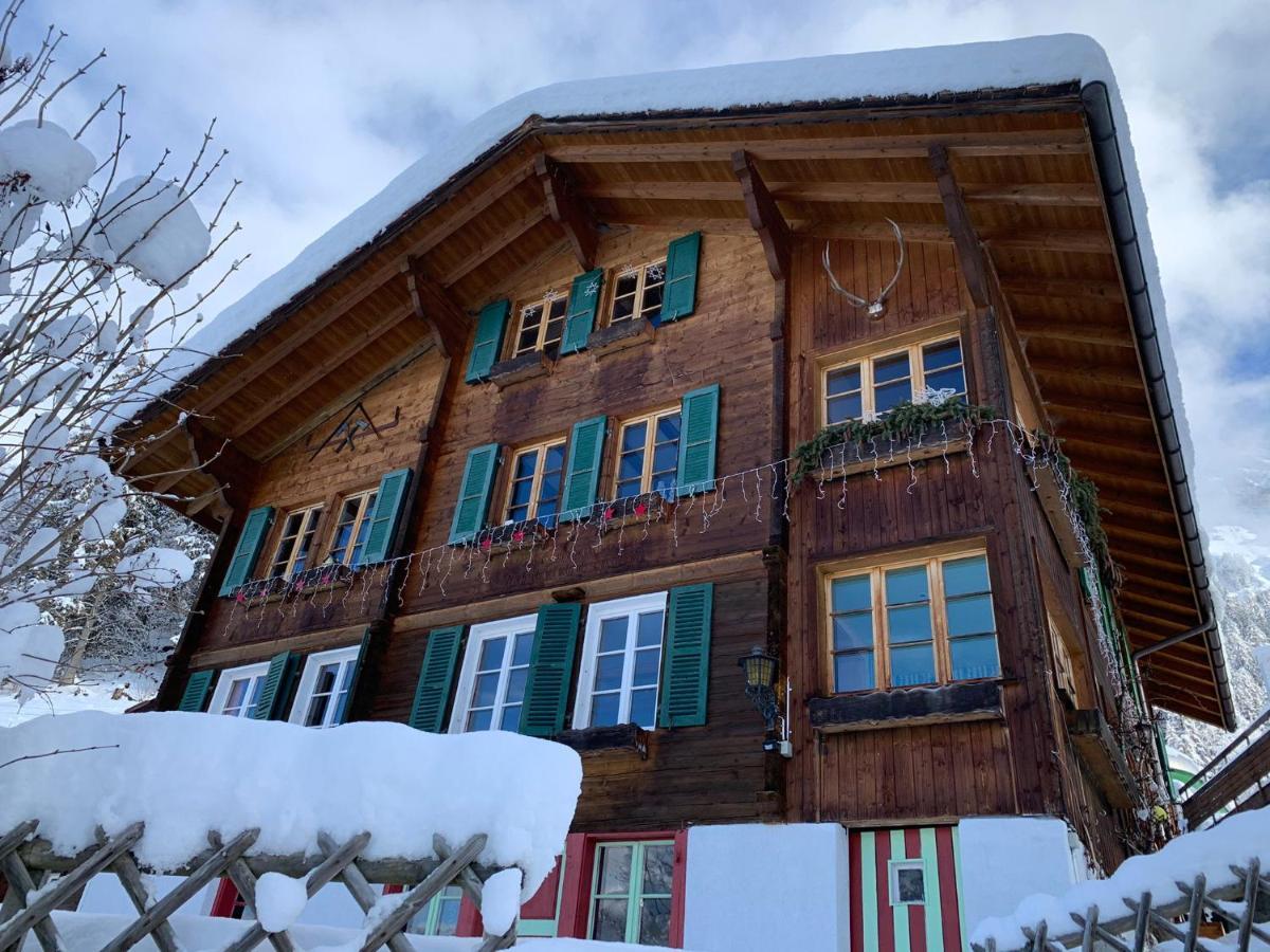 Chalet Schiltwald InnerВенген Экстерьер фото